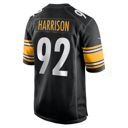 James Harrison Pittsburgh Steelers Retired Game Jersey - Black