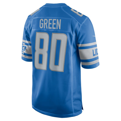 Antoine Green Detroit Lions Team Game Jersey - Blue