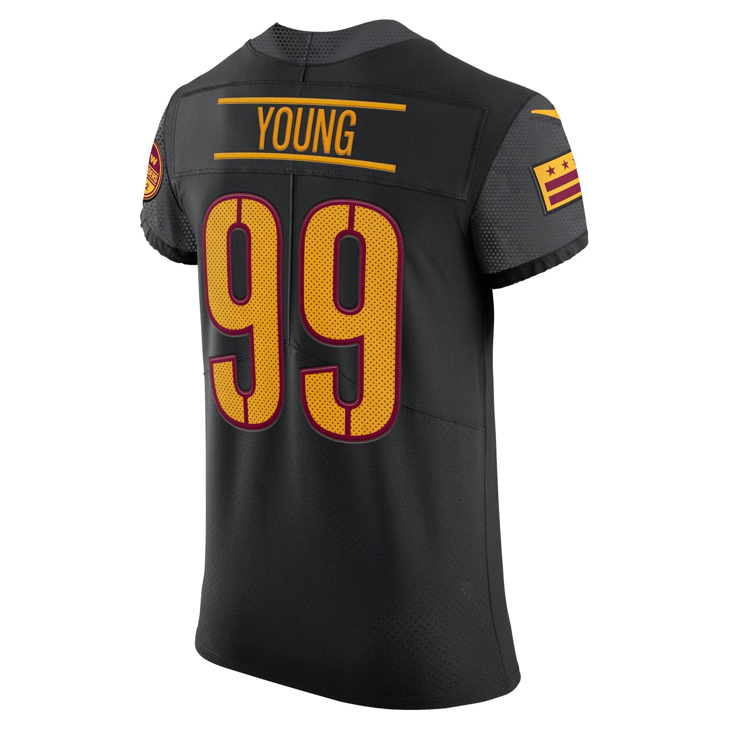 Chase Young Washington Commanders Alternate Vapor Elite Jersey - Black