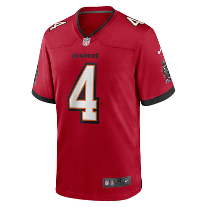 Chase McLaughlin Tampa Bay Buccaneers Game Player Jersey - Red