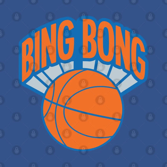 Bing Bong New York Knicks Spoof Vintage T-Shirt