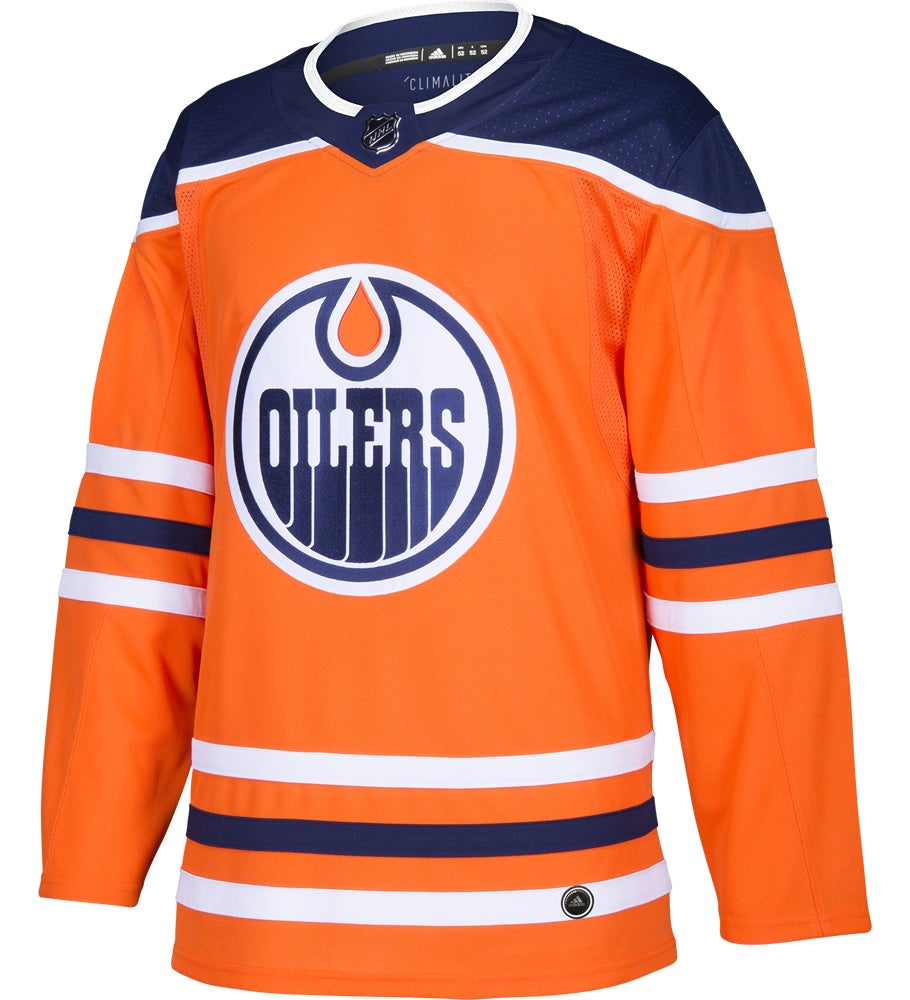 Edmonton Oilers Authentic Home NHL Hockey Jersey