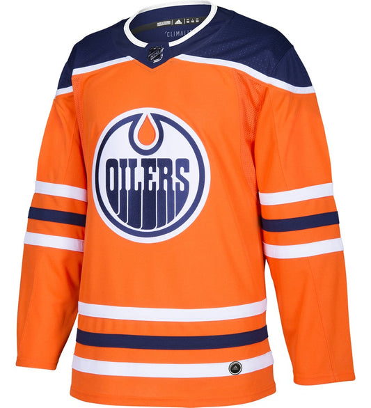 Edmonton Oilers Authentic Home NHL Hockey Jersey