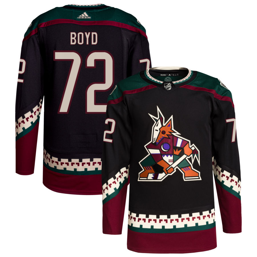 Travis Boyd Arizona Coyotes Home Primegreen Authentic Pro Jersey - Black