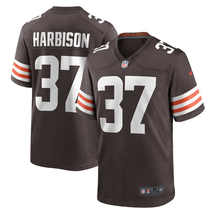 Tre Harbison Cleveland Browns Game Jersey - Brown