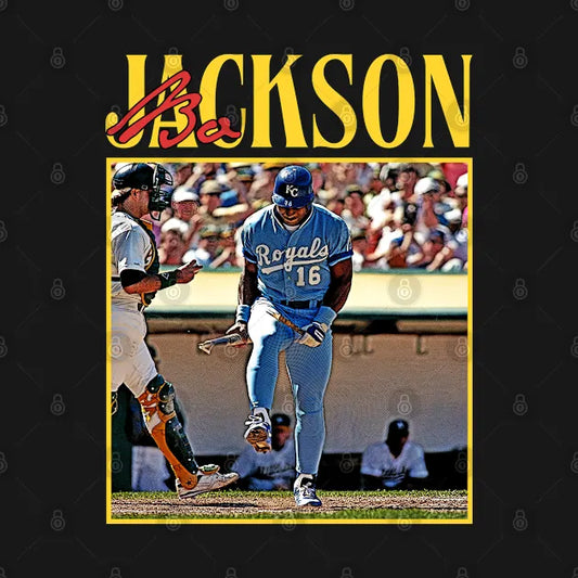 Bo Jackson \\ Style 80S Classic Fanartwork Hoodie