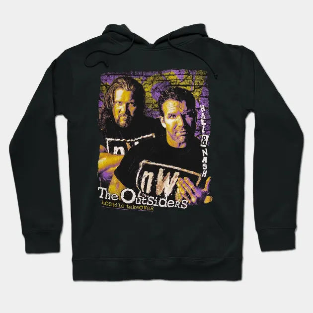 Scott Hall & Kevin Nash Hostile Takeover Hoodie