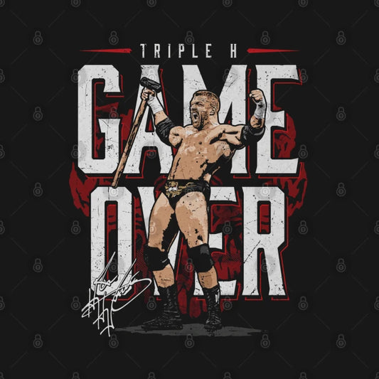 Triple H Game Over Hoodie