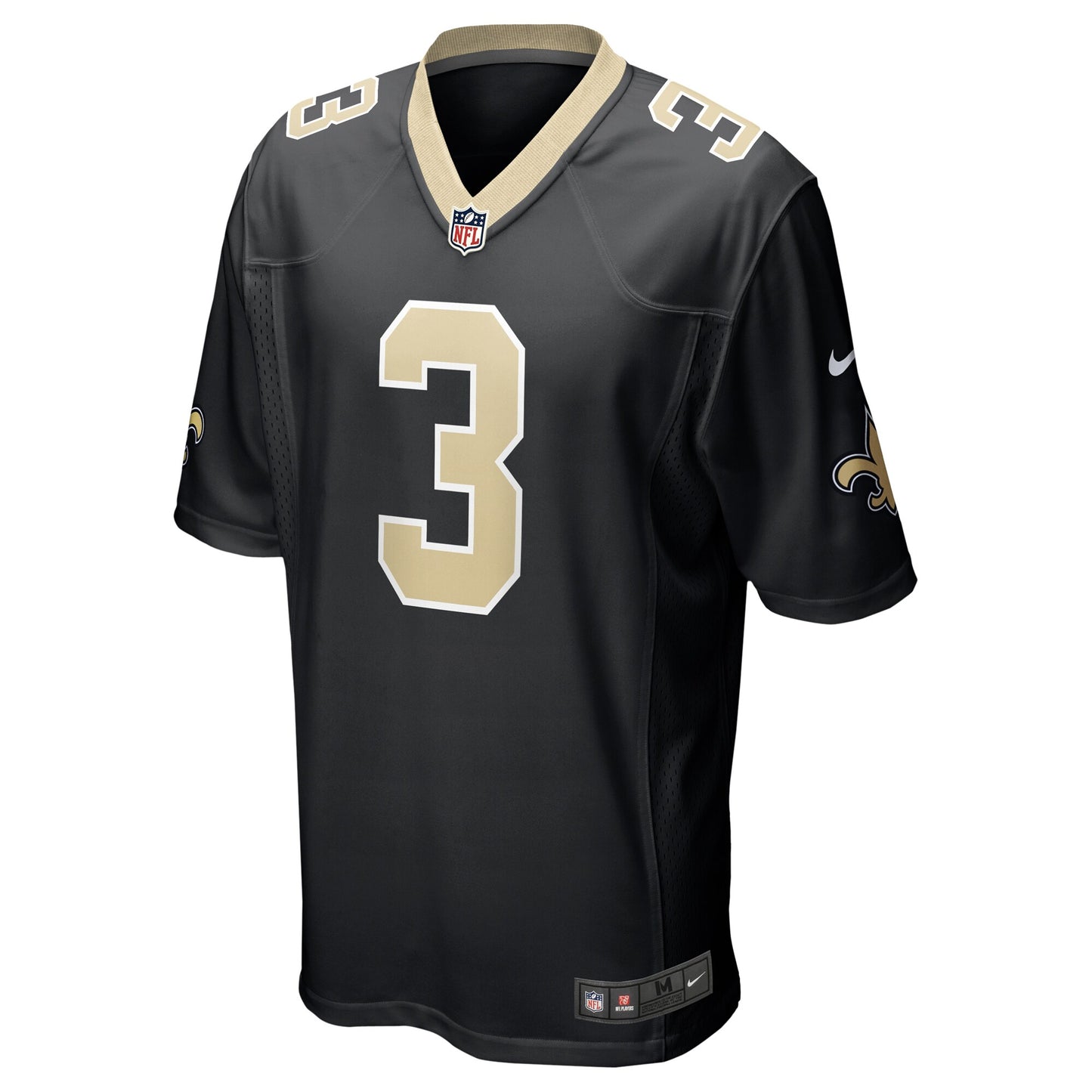 Jake Haener New Orleans Saints Team Game Jersey - ?Black