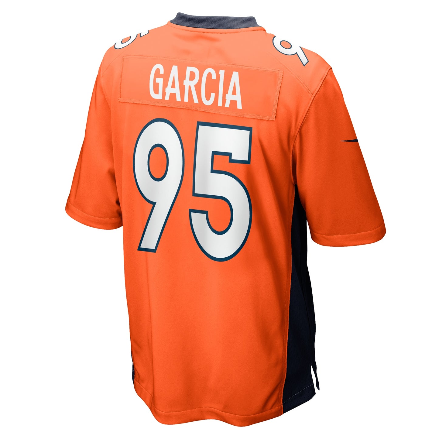 Elijah Garcia Denver Broncos Team Game Jersey - ?Orange