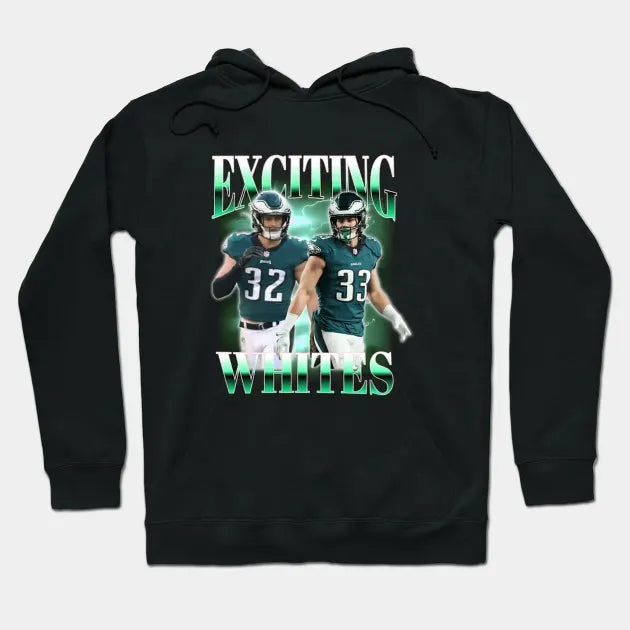 Official Exciting Whites Eagles - Cooper Dejean And Reed Blankenship Exciting Whites - Exciting Whites Eagles Hoodie
