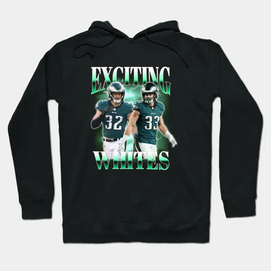 Official Exciting Whites Eagles - Cooper Dejean And Reed Blankenship Exciting Whites - Exciting Whites Eagles Hoodie