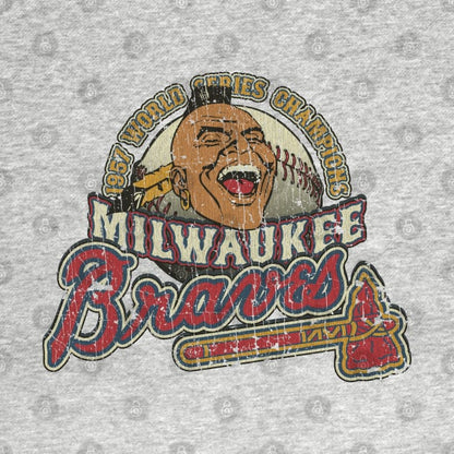 Milwaukee Braves World Champions 1957 T-Shirt