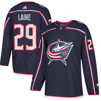 Patrik Laine Columbus Blue Jackets Home Authentic Player Jersey - Navy