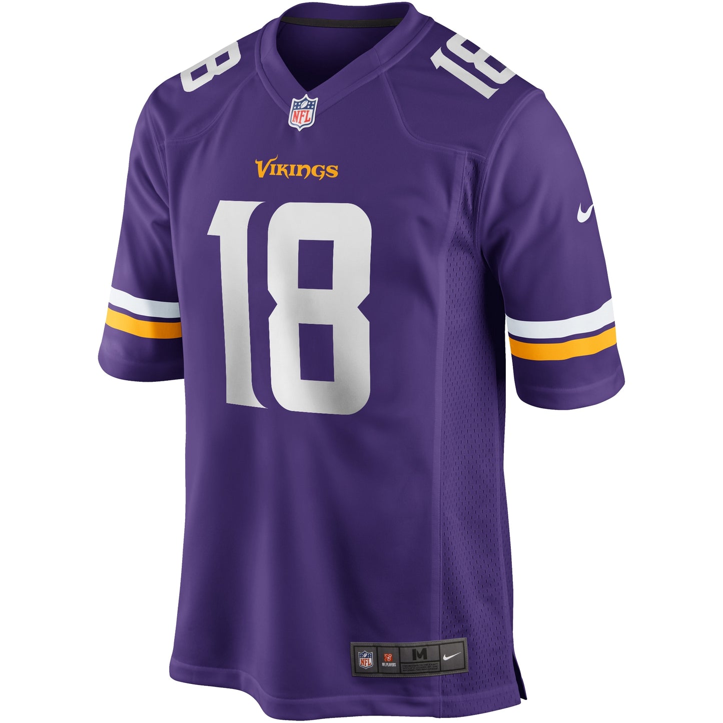Justin Jefferson Minnesota Vikings Player Game Jersey - Purple