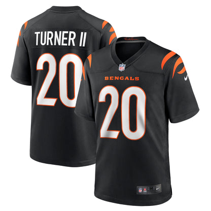 DJ Turner Cincinnati Bengals Team Game Jersey - ?Black