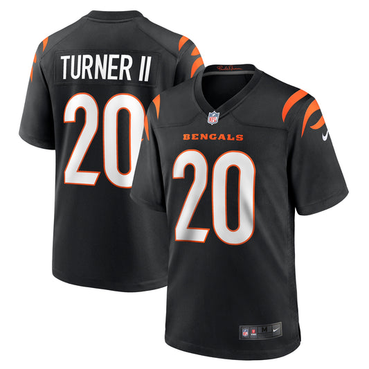 DJ Turner Cincinnati Bengals Team Game Jersey - ?Black