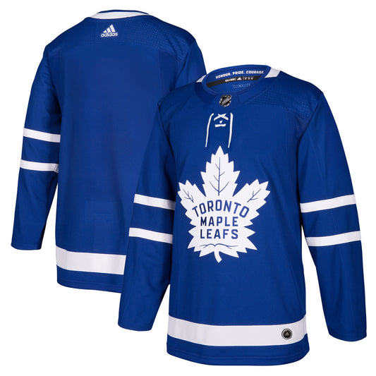 Toronto Maple Leafs Home Authentic Blank Jersey - Blue