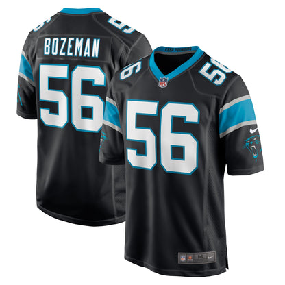 Bradley Bozeman Carolina Panthers Game Player Jersey - Black