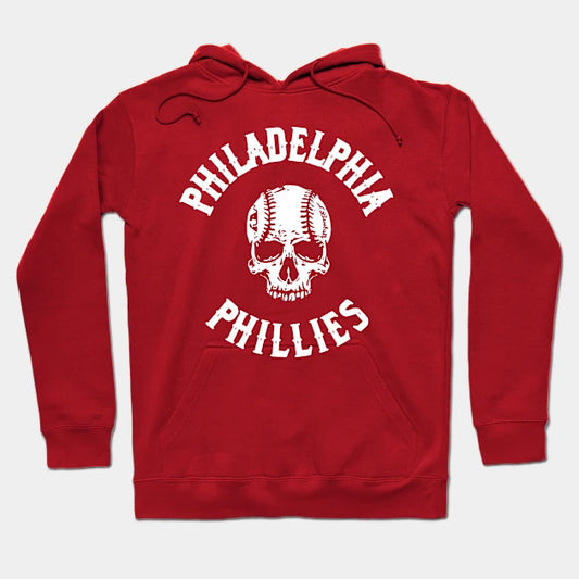 Phillies Skull Hoodie