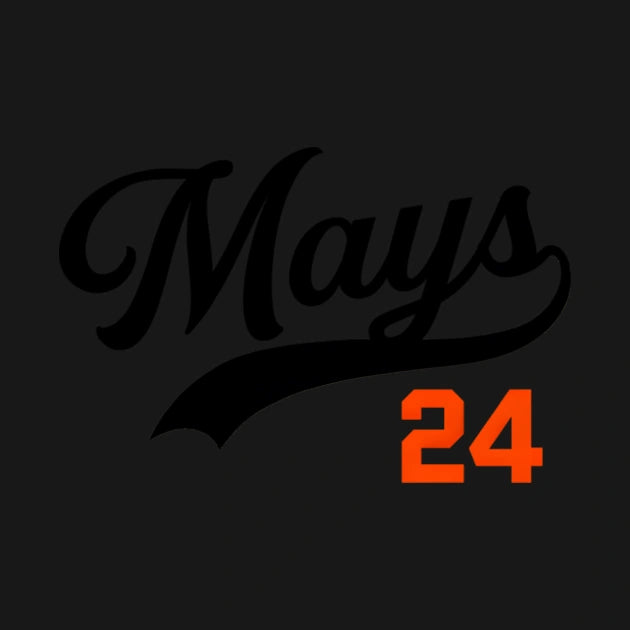 Willie Mays 24 Giants Baseball Hoodie