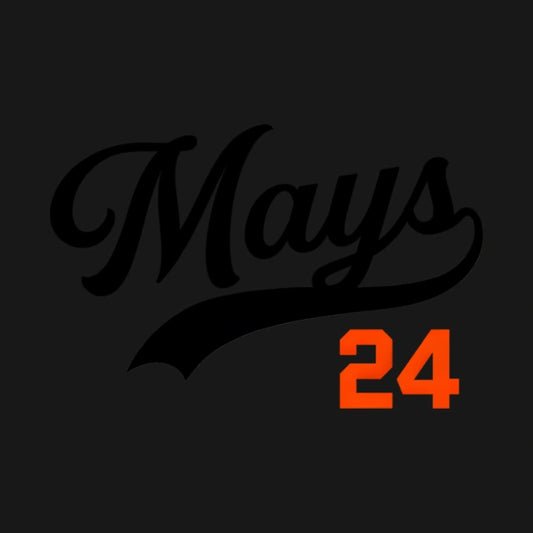 Willie Mays 24 Giants Baseball Hoodie