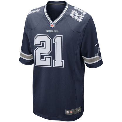 Ezekiel Elliott Dallas Cowboys Game Team Jersey - Navy
