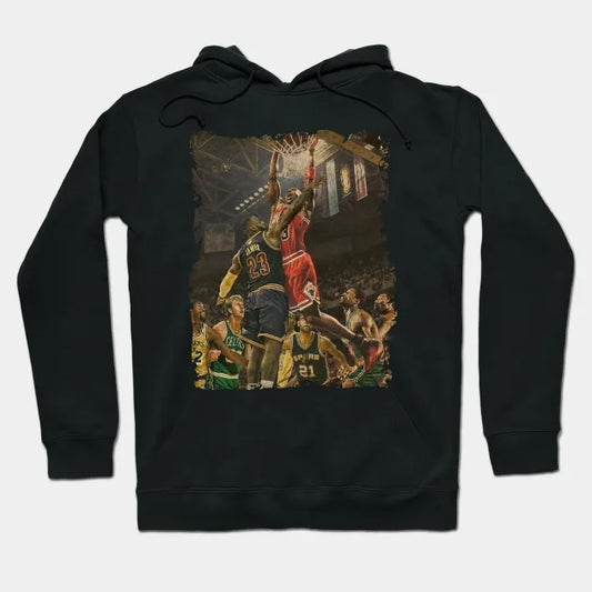 Over The Top, Many Great Basketball Players But The Greatest Is Only One Hoodie