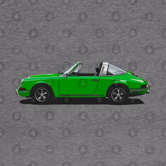 911 Targa Signal Green Hoodie