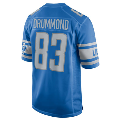 Dylan Drummond Detroit Lions Team Game Jersey - ?Blue