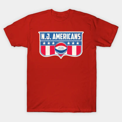 Defunct New Jersey Americans Basketball T-Shirt