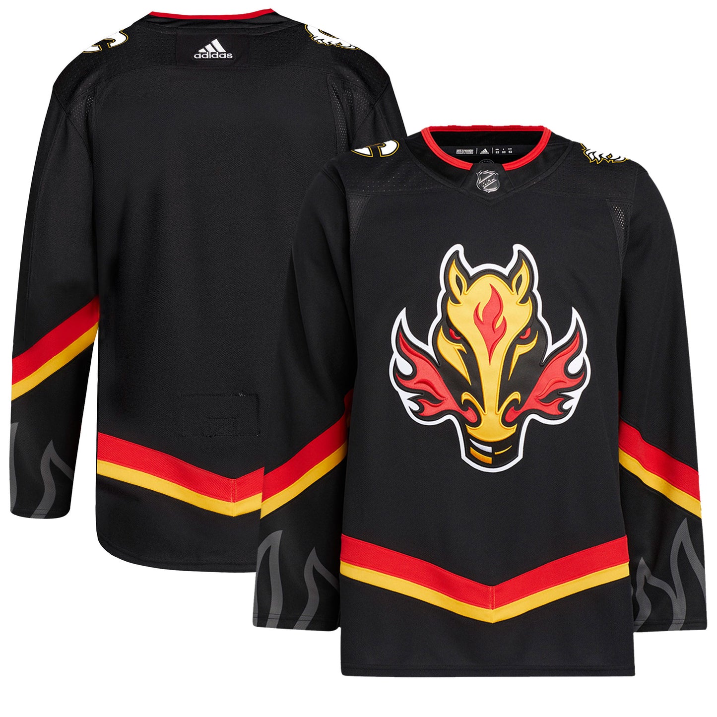 Calgary Flames Alternate Primegreen Authentic Pro Jersey - Black