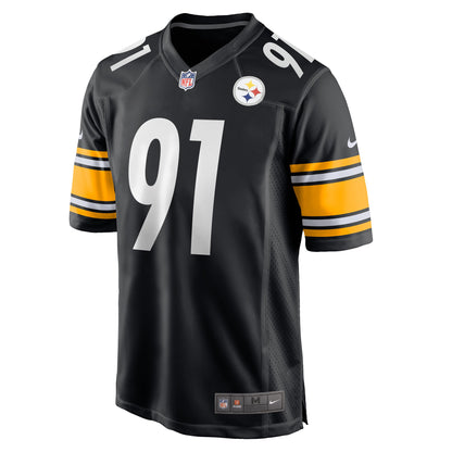 Delontae Scott Pittsburgh Steelers Game Player Jersey - Black