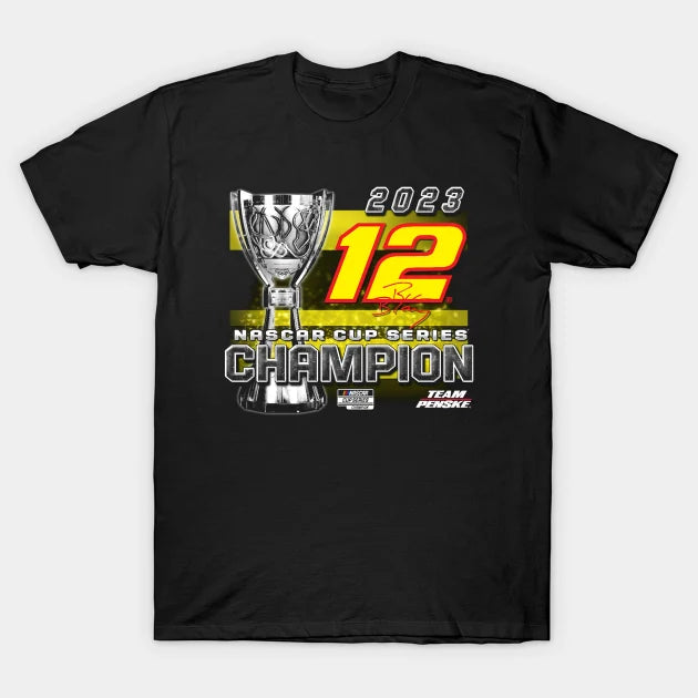 Ryan Blaney Nascar Cup Series Champion Trophy T-Shirt