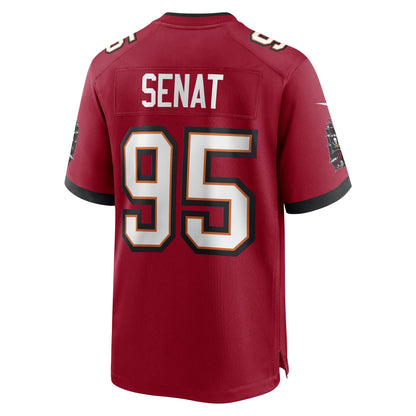 Deadrin Senat Tampa Bay Buccaneers Game Player Jersey - Red