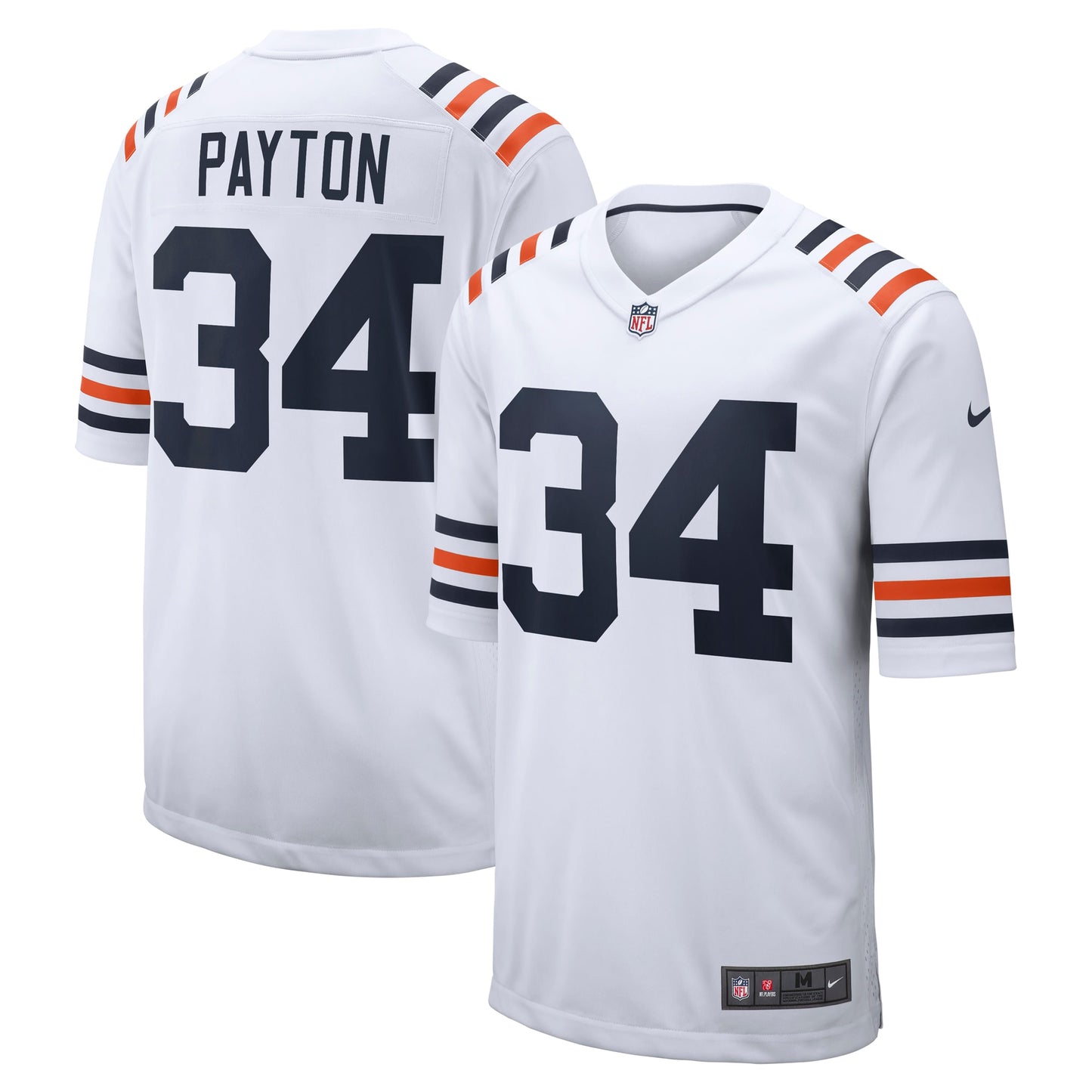 Walter Payton Chicago Bears Retired Player Game Jersey - White