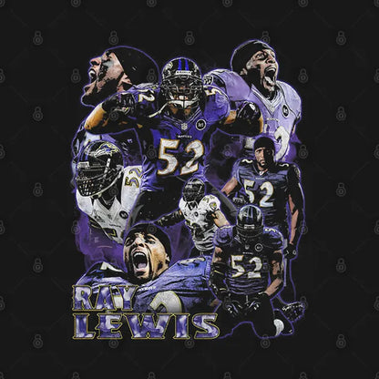 Ray Lewis Retro Vintage T-Shirt