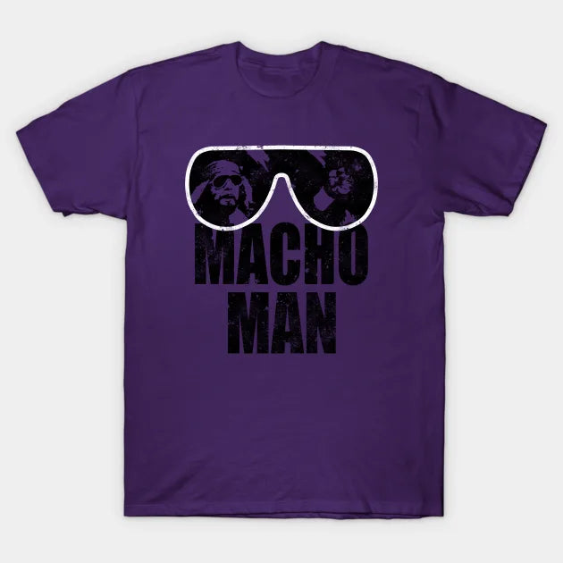 Macho Man - Distressed T-Shirt