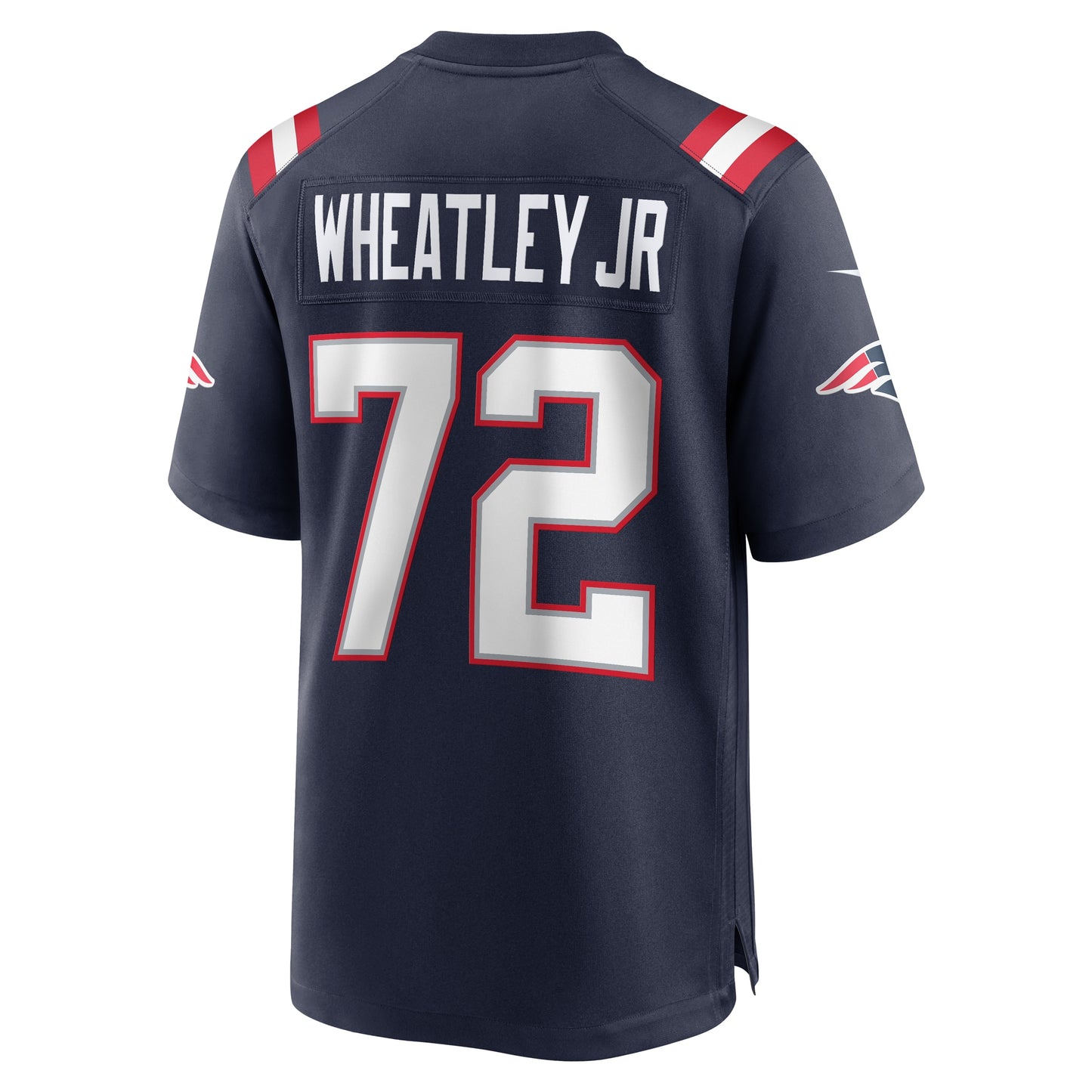 Tyrone Wheatley New England Patriots Team Game Jersey - ?Navy