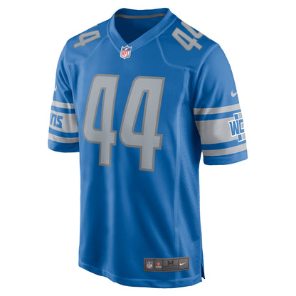 Malcolm Rodriguez Detroit Lions Player Game Jersey - Blue