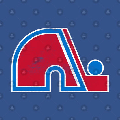 Quebec Nordiques -- 90S Hockey Team Hoodie