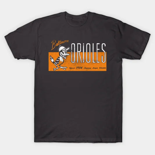 Vintage Baltimore Orioles 1954 - Vintage Look Design T-Shirt