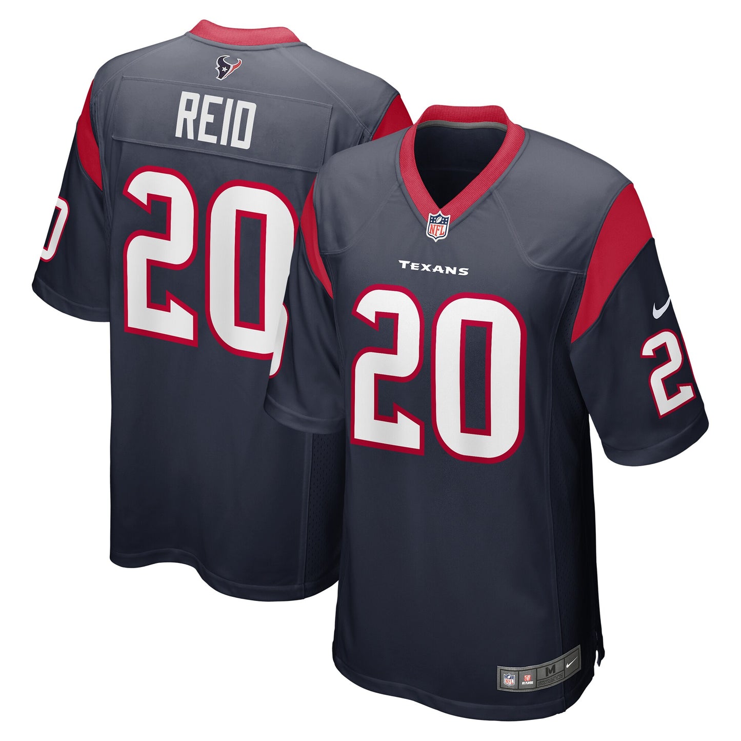 Justin Reid Houston Texans Game Jersey - Navy