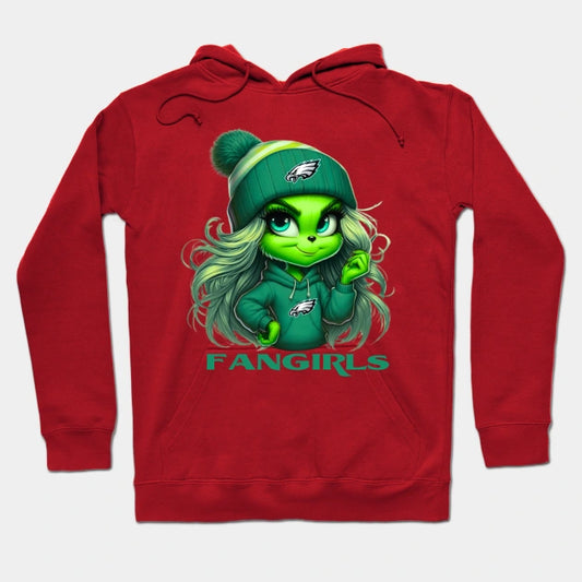 Fan Girl Philadelphia Eagles Football,Christmas Girls Hoodie