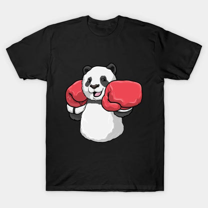 Panda Boxer Boxing Gloves Boxing T-Shirt