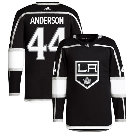 Mikey Anderson Los Angeles Kings Home Primegreen Authentic Pro Jersey - Black