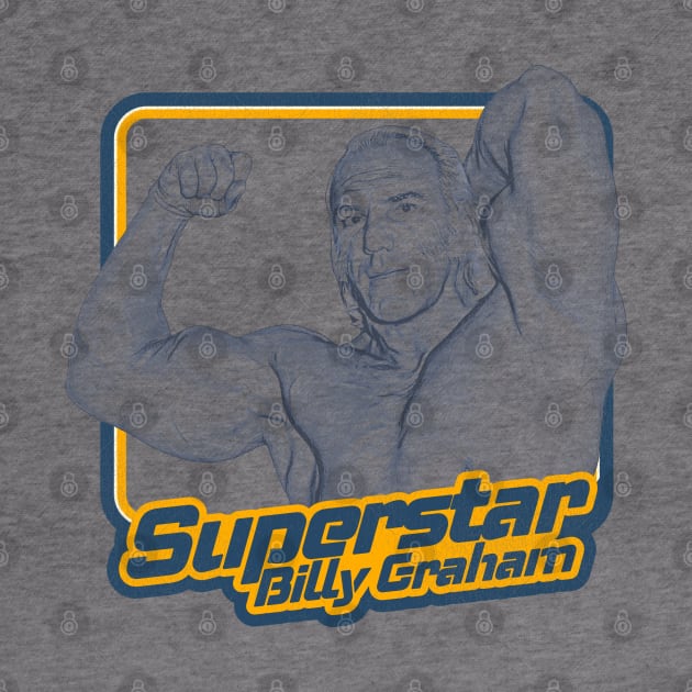 Superstar Billy Graham Retro Pro Wrestler Hoodie