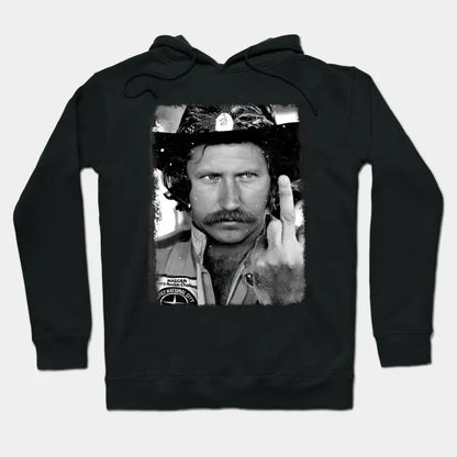 Dale Earnhardt Middle Finger Up Retro 90S Style Hoodie