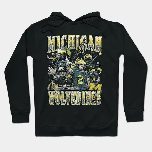 Michigan National Championship Vintage Hoodie