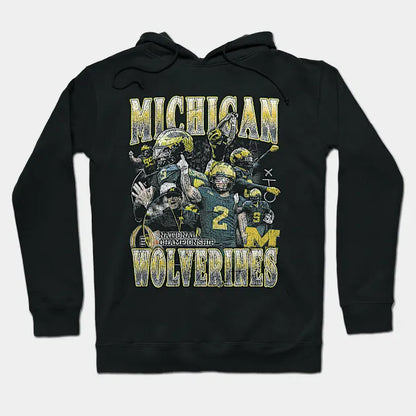 Michigan National Championship Vintage Hoodie